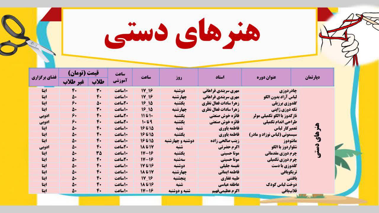 هنرهای دستی