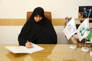 خانم برقعی مدیر جامعه الزهرا (6)