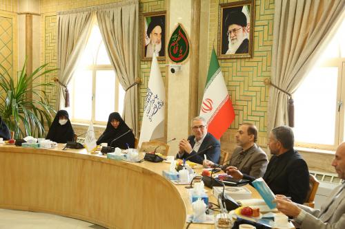 دیداد دبیرکل شورای عالی آموزش و پرورش با مدیر جامعه الزهرا (10)