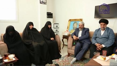 دیدار با خانواده شهید صالحی
