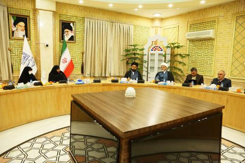 دیدار دبیر ستاد همکاری های حوزه های علمیه با آموزش و پرورش با مدیر جامعه