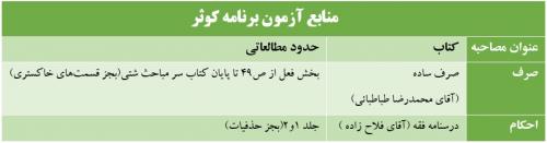 برنامه کوثر