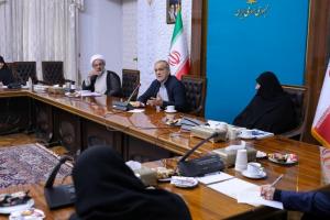 دیدار مدیر جامعه الزهرا با رئیس جمهور2